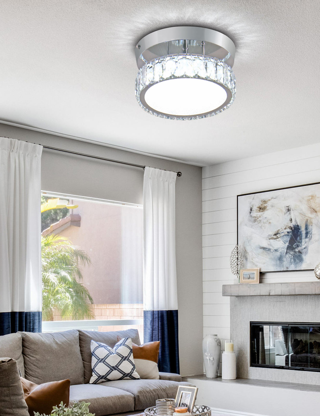 Modern Mini K9 Crystal Ceiling Lamp