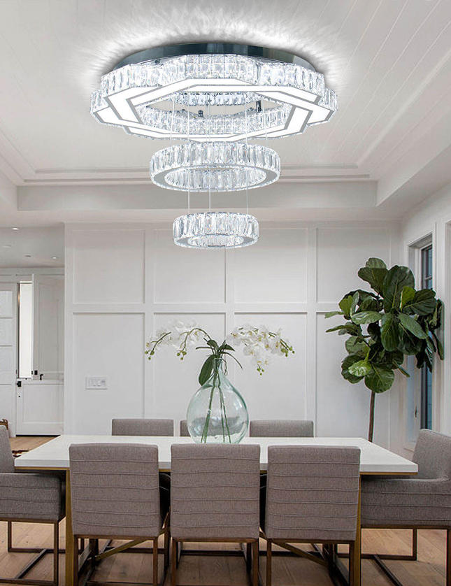 K9 Crystal LED Luxury Large Wedding Ceiling Light