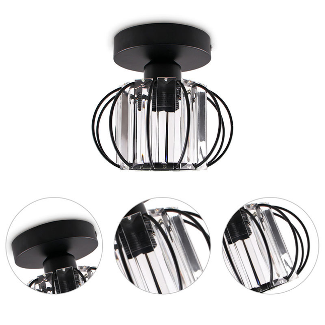 Pumpkin Shape Ceiling Light Hallway Chandelier