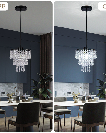 3 Layers Dining Room K9 Crystal Chandelier