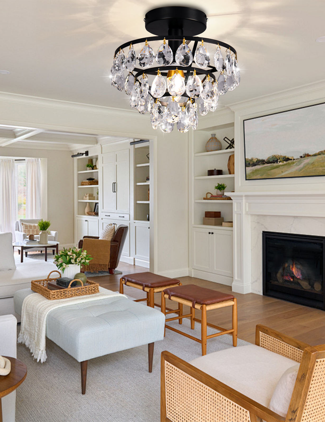 Vintage Crystal Ceiling Lights