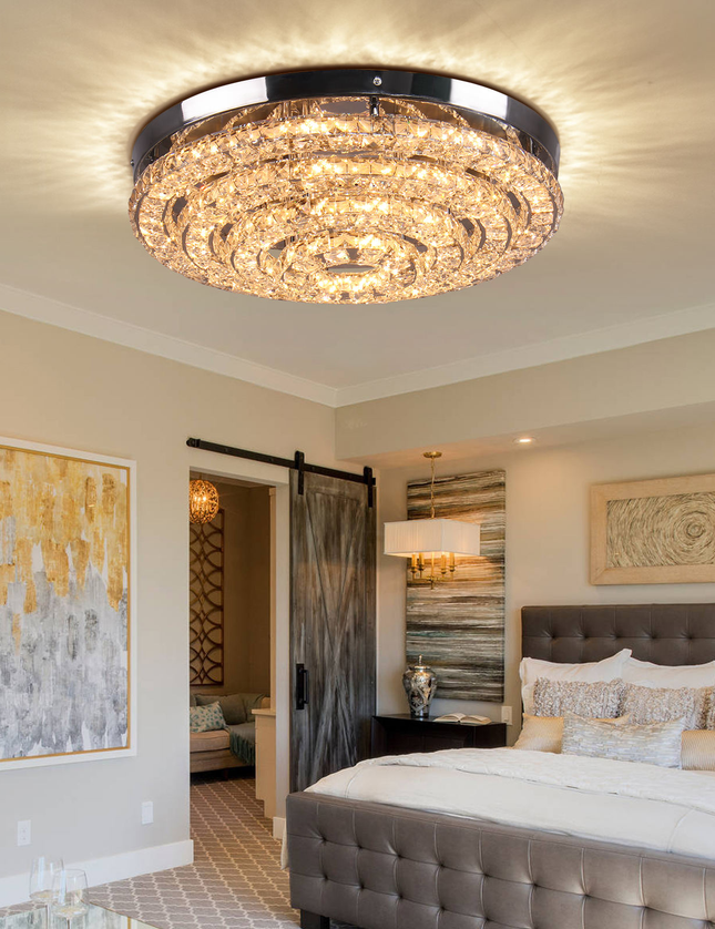 Modern Luxury Crystal Ceiling Pendant Light