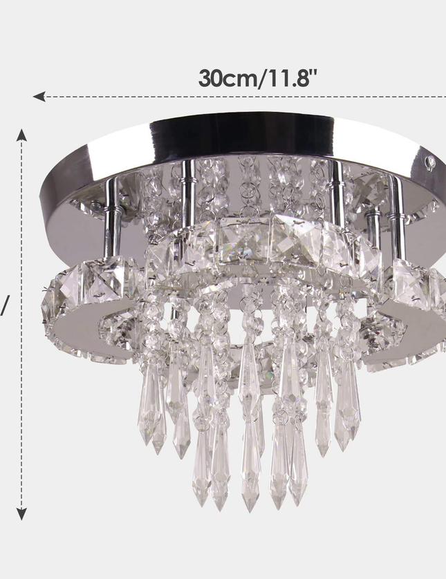 Modern Ceiling Luxury K9 Crystal Chandelier