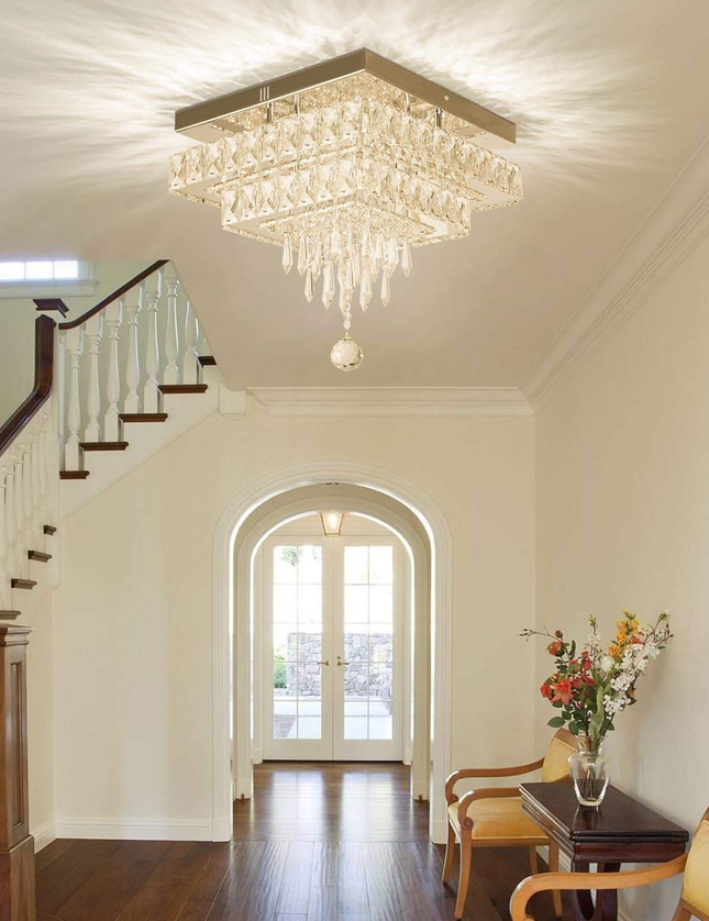 Crystal Ceiling Light Fixture LED Chandeliers