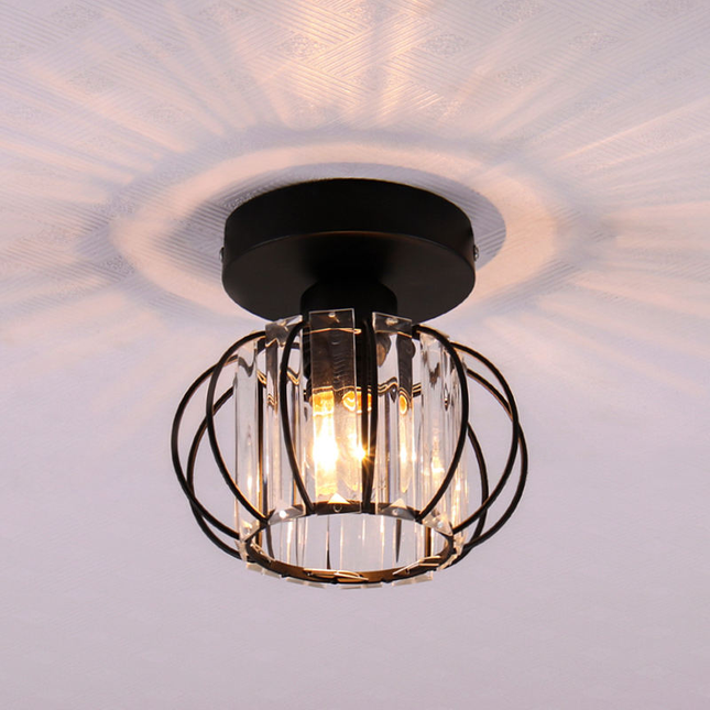 Pumpkin Shape Ceiling Light Hallway Chandelier