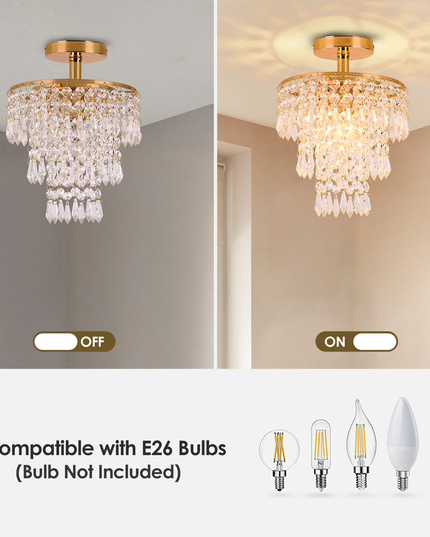 K9 Crystals Pendant Ceiling Lights