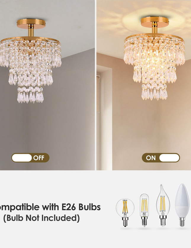 K9 Crystals Pendant Ceiling Lights
