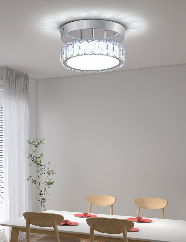 Modern Mini K9 Crystal Ceiling Lamp