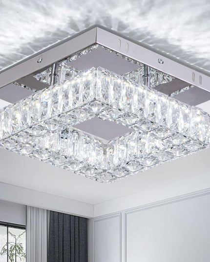 Square LED ceiling light