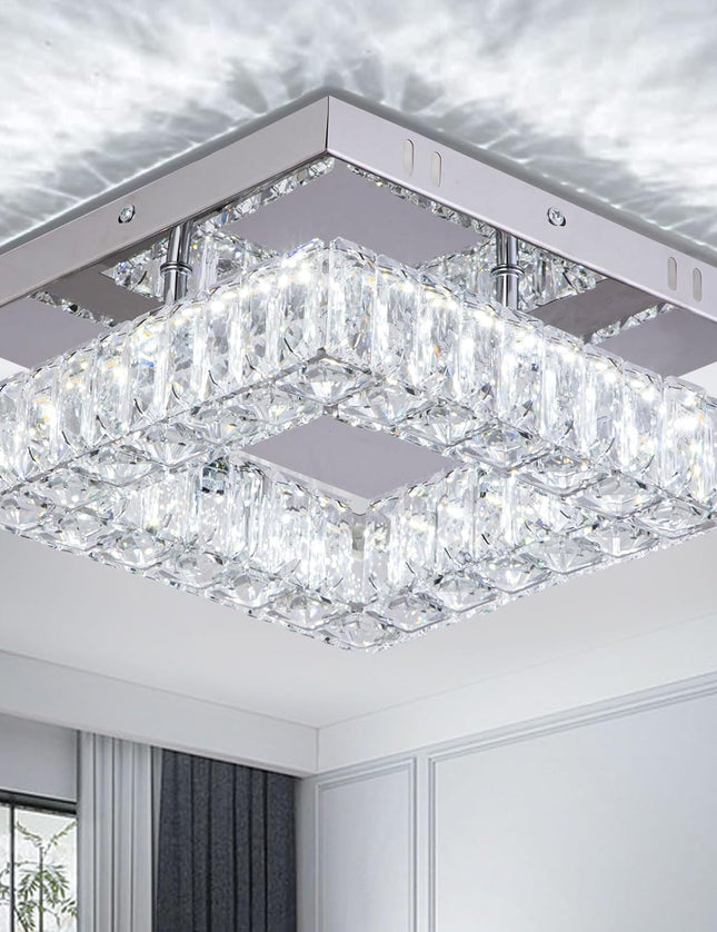 Square LED ceiling light