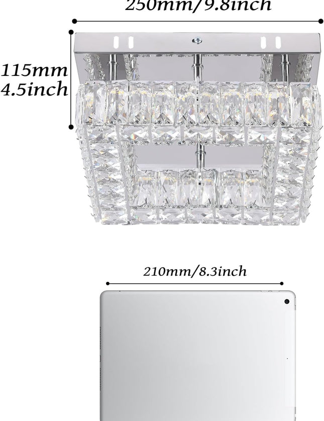 Square LED ceiling light