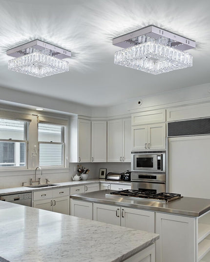 Square LED ceiling light