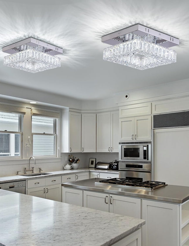 Square LED ceiling light