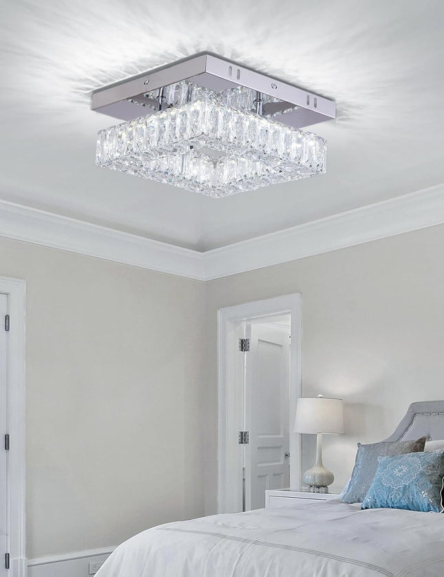 Square LED ceiling light