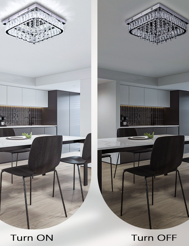 Modern Luxury LED Crystal Chandelier