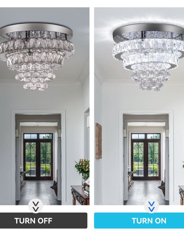K9 Crystal Ceiling Lights for Living Room