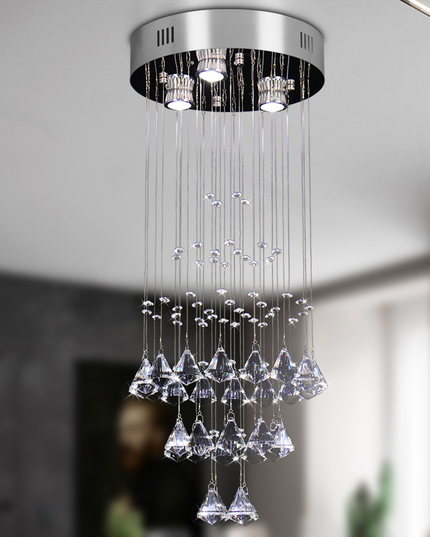 Modern K9 Crystal Pendant Light Chandelier