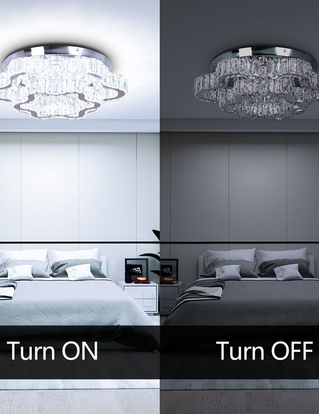 Double Clouds K9 Ceiling Lamp