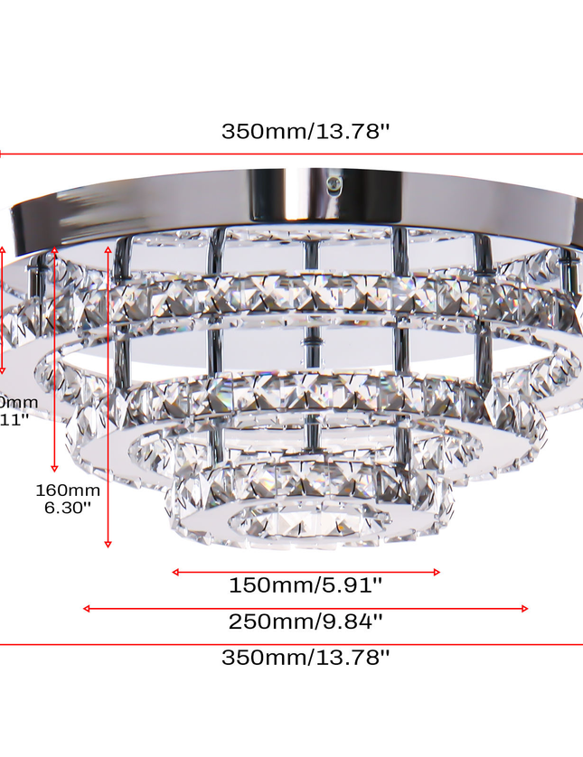 Crystal Chandelier Led Lamp Ceiling Lights