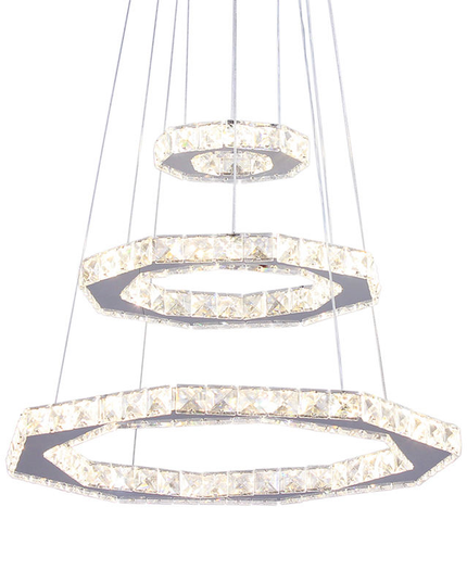 Modern Exquisite LED Crystal Chandelier Pendant Light