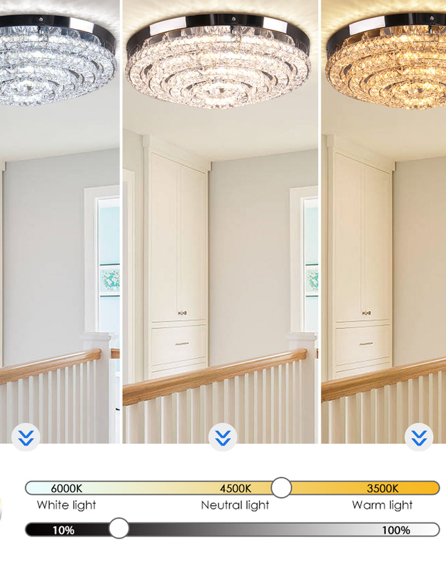 Modern Luxury Crystal Ceiling Pendant Light