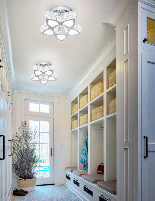 Luxury Minimalist Design LED Crystal Chandelier
