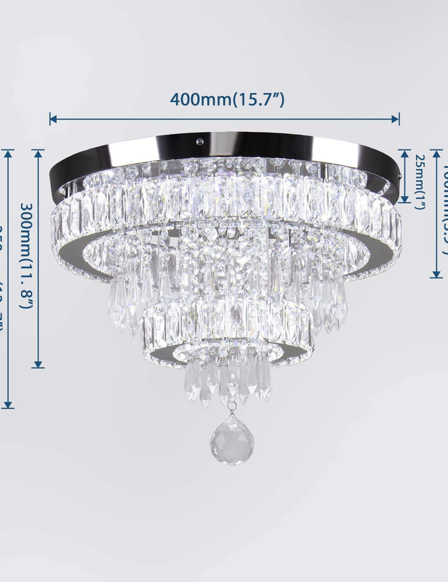 K9 Crystal Pendant Ceiling Light