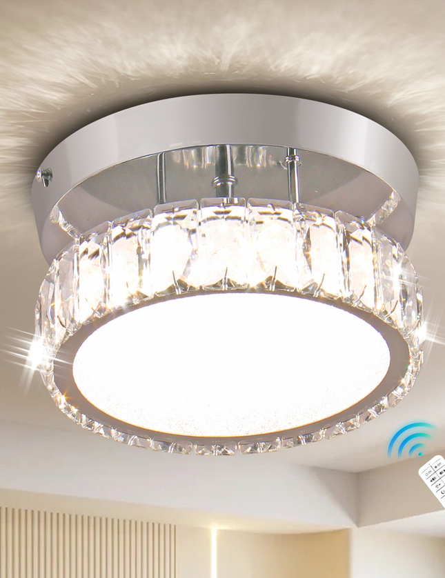 Modern Mini K9 Crystal Ceiling Lamp