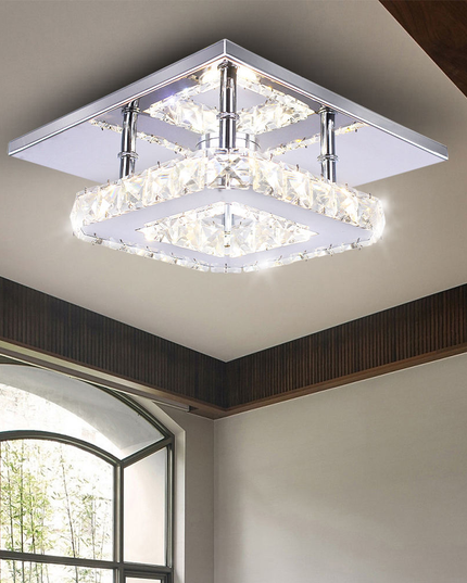 Mini Square Flush Mount Ceiling Light
