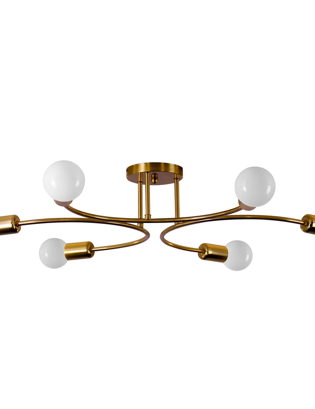 Moder U-Shape Decorative Lamps Chandelier