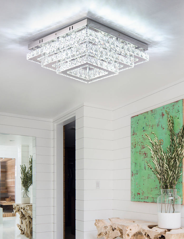 Home Decor Living Room Crystal Ceiling Light