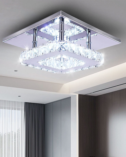 Mini Square Flush Mount Ceiling Light