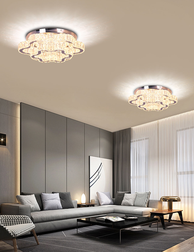 Double Clouds K9 Ceiling Lamp