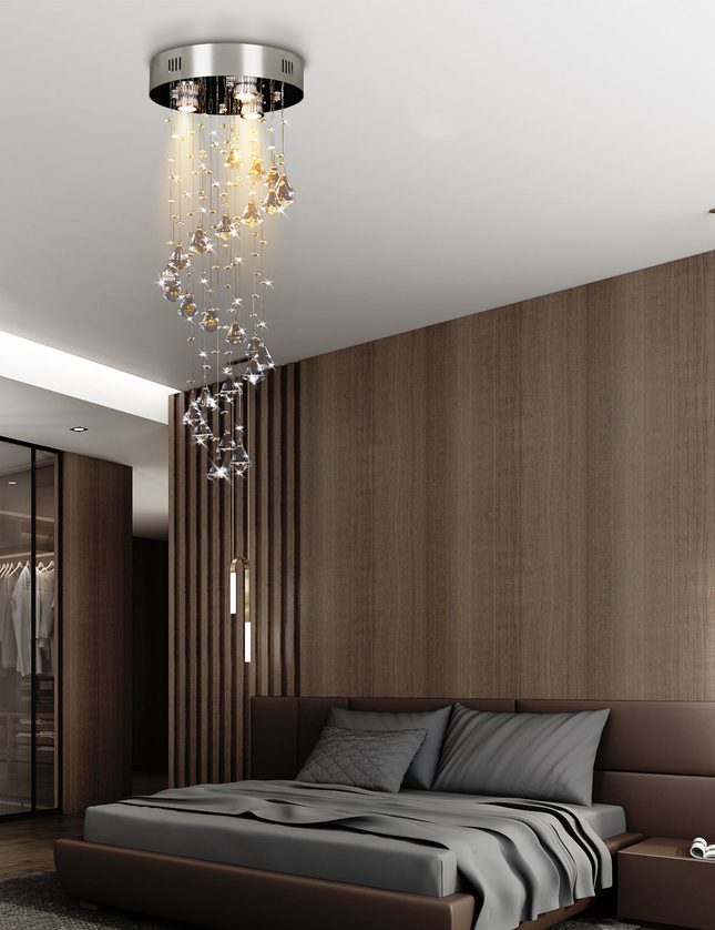Modern Chandelier High Ceiling Ceiling Lamp