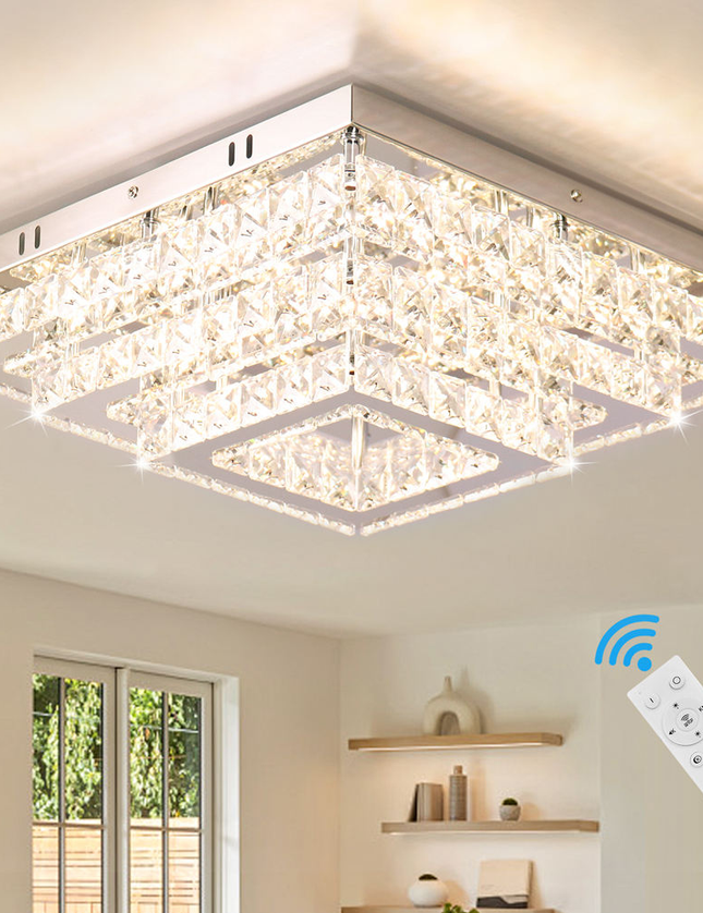 Home Decor Living Room Crystal Ceiling Light
