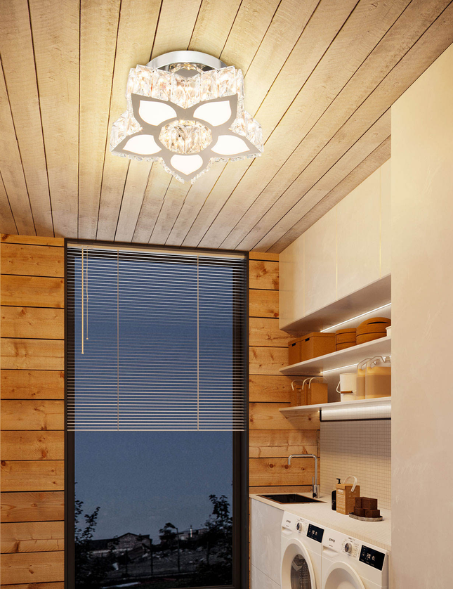 Luxury Minimalist Design LED Crystal Chandelier
